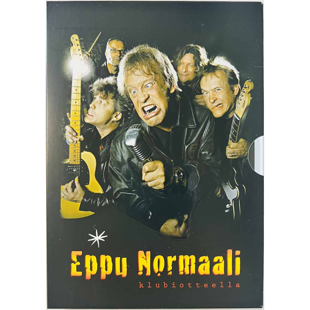 DVD - Eppu Normaali DVD Klubiotteella 2DVD  kansi EX levy EX Käytetty DVD