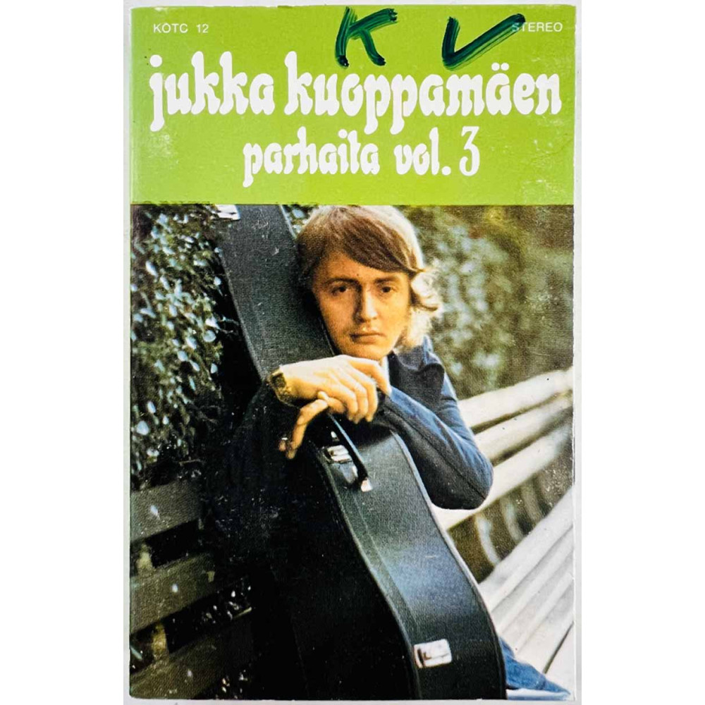 Kuoppamäki Jukka: Parhaita vol.3 kansipaperi VG- , musiikkikasetin kunto G+ käytetty kasetti
