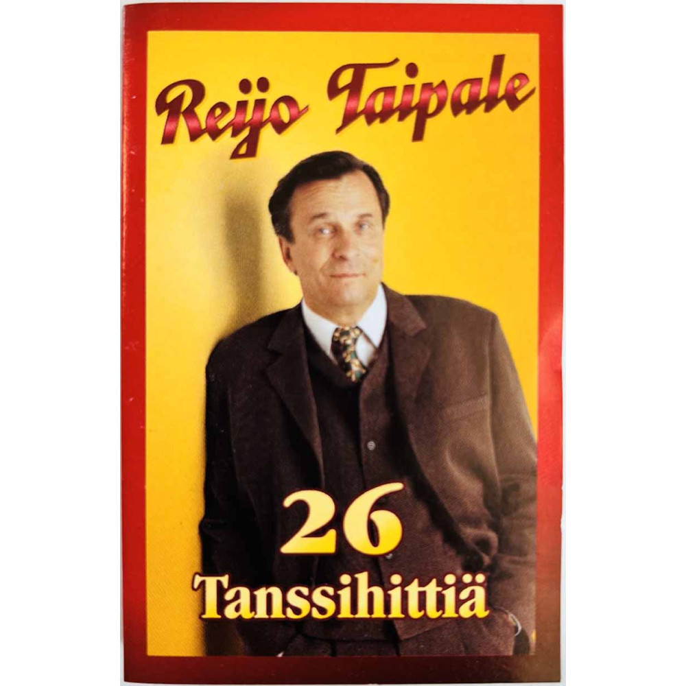 Taipale Reijo: Juhlalevy, 26 tanssihittiä kansipaperi EX , musiikkikasetin kunto EX käytetty kasetti