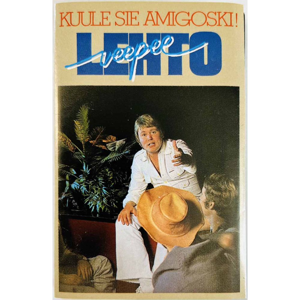 Lehto Veepee: Kuule sie amigoski kansipaperi EX , musiikkikasetin kunto EX käytetty kasetti