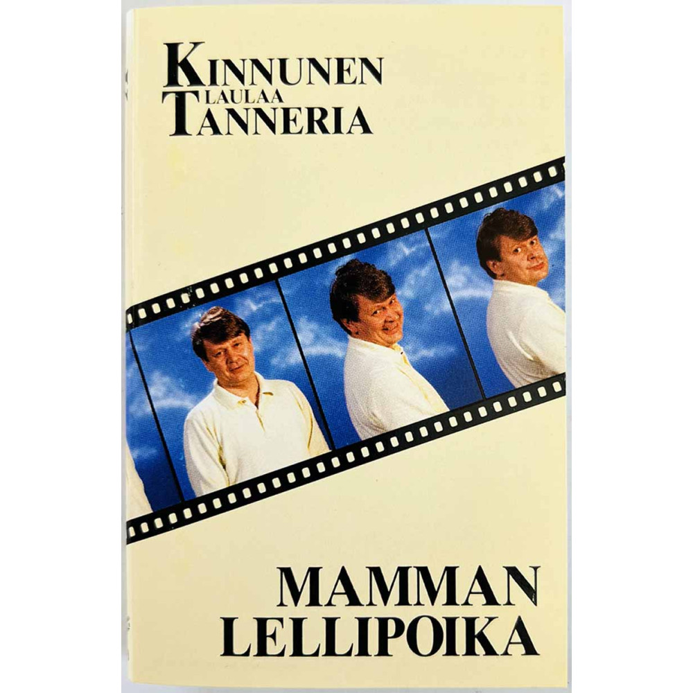 Kinnunen Heikki: Laulaa Tanneria - Mamman lellipoika kansipaperi EX , musiikkikasetin kunto EX käytetty kasetti
