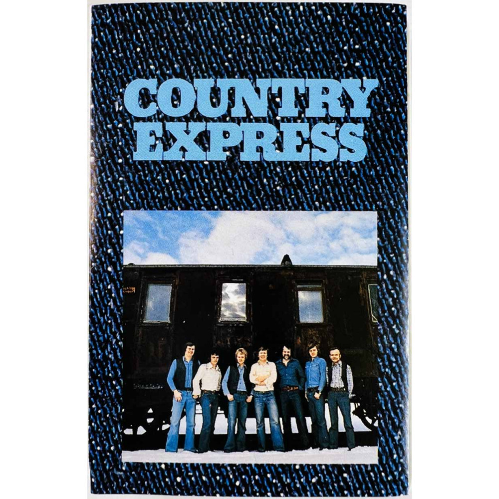 Country Express: Country Express -76 kansipaperi EX , musiikkikasetin kunto EX- käytetty kasetti