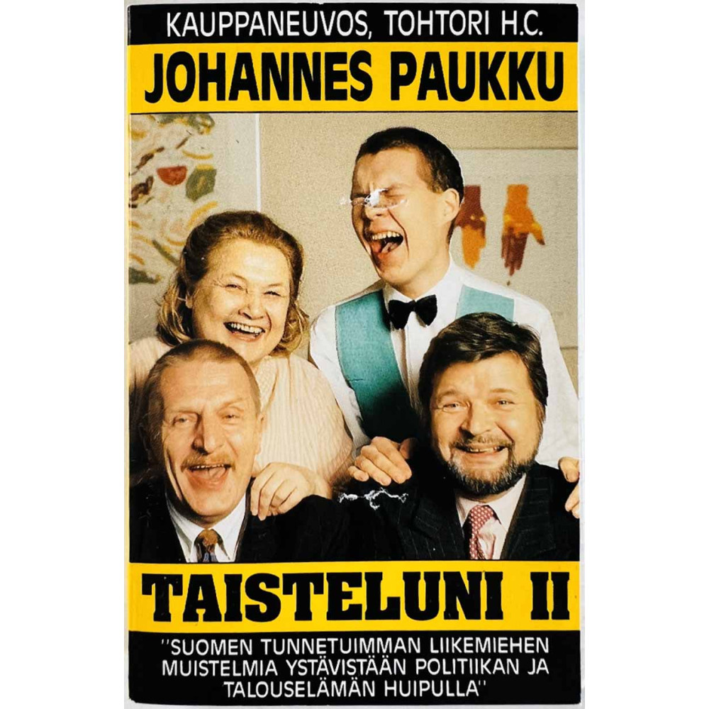 Paukku Johannes kauppaneuvos: Taisteluni II kansipaperi VG- , musiikkikasetin kunto EX käytetty kasetti