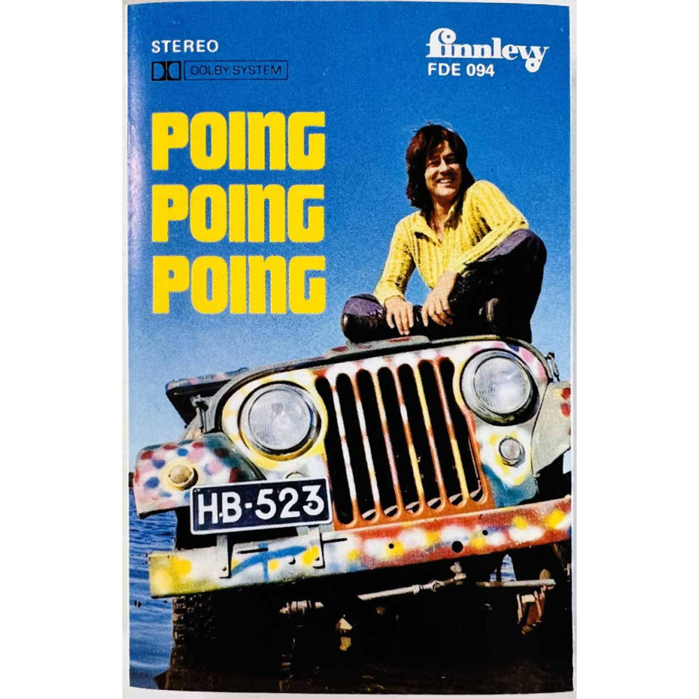 Irwin Goodman 1971 FDE 094 Poing Poing Poing  c musikkassett