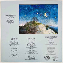 Jonathan Richman 1979 JBZ-0060 Back in yoyr life omslag utan vinyl