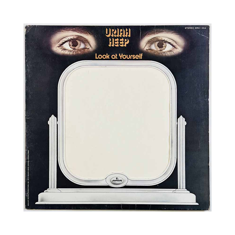 Uriah Heep 1971 SRM 1 614 Look at yourself omslag utan vinyl
