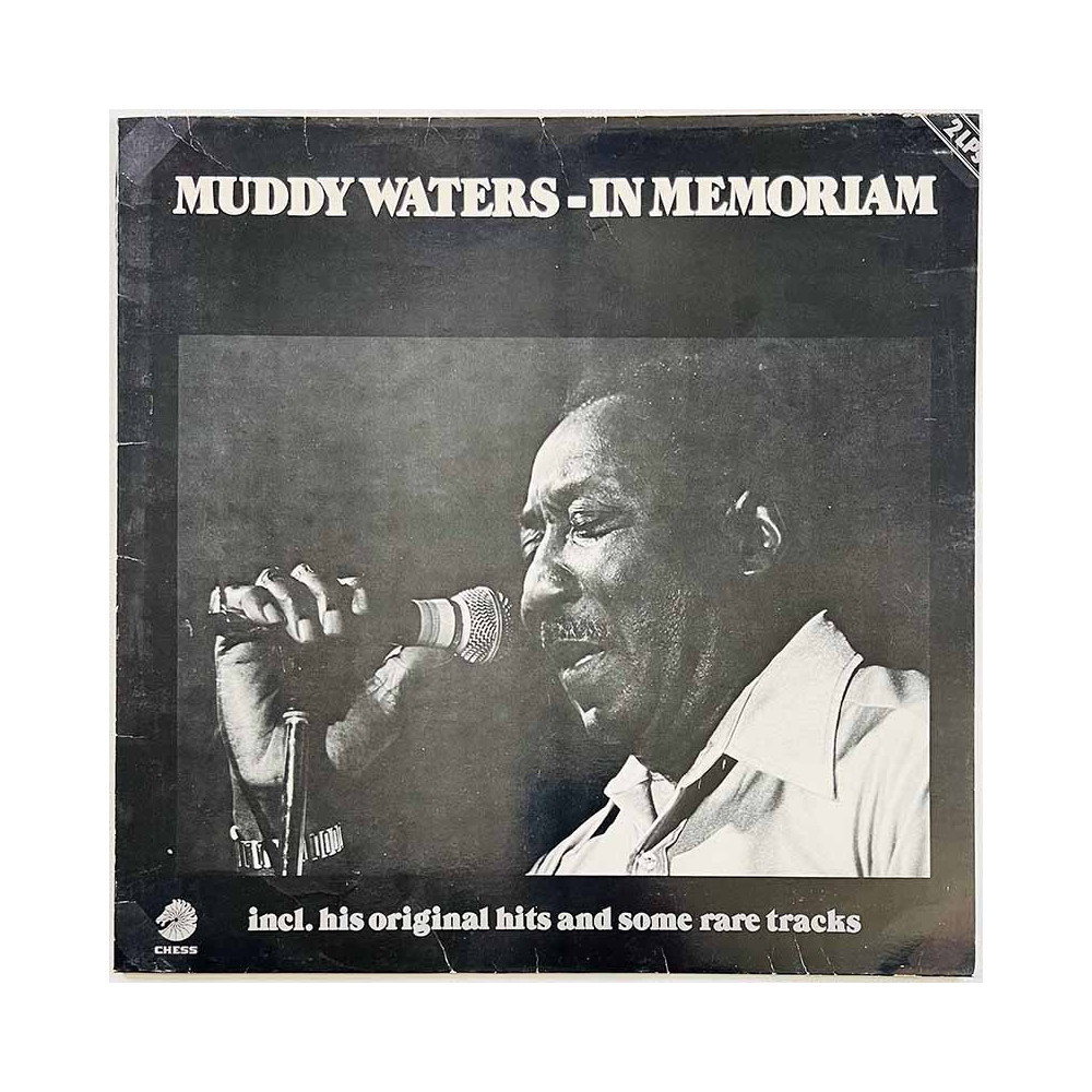 Waters Muddy LP kansi In memoriam  kansi G kansi ilman levyä