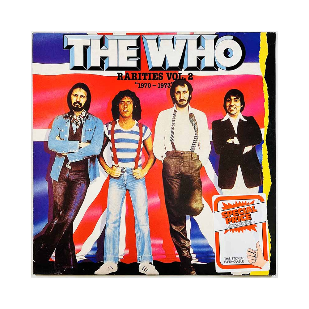 Who 1983 SPELP 10 Rarities vol.2 1970-1973 omslag utan vinyl