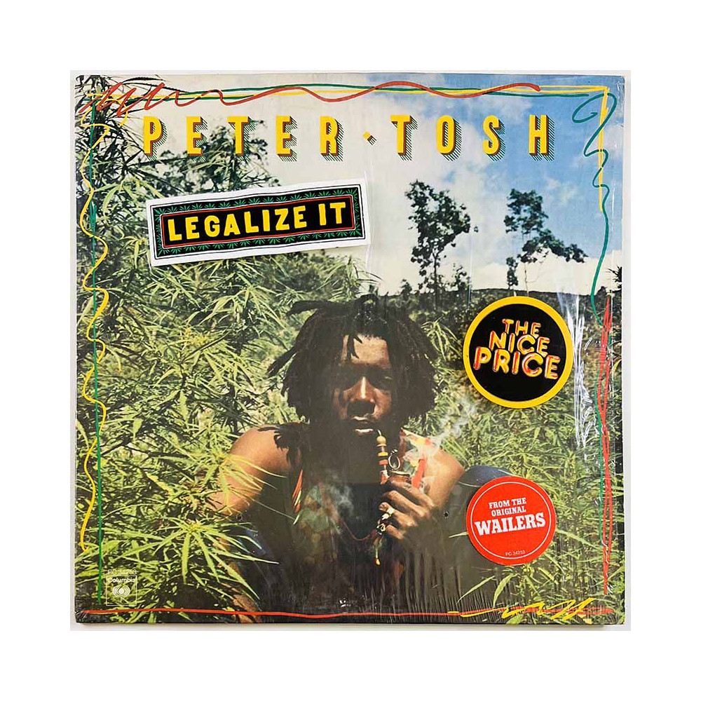 Tosh Peter LP kansi Legalize it  kansi EX- kansi ilman levyä