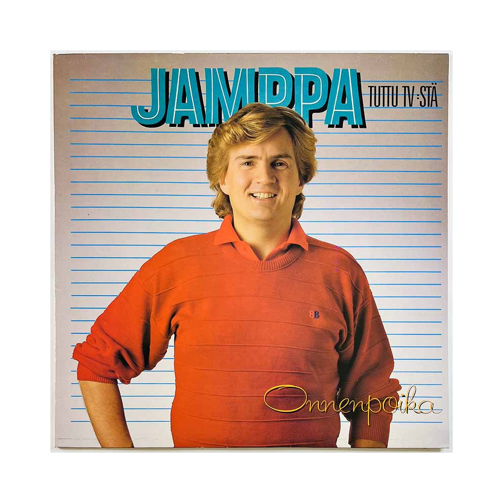 Jamppa LP kansi Onnenpoika  kansi EX kansi ilman levyä