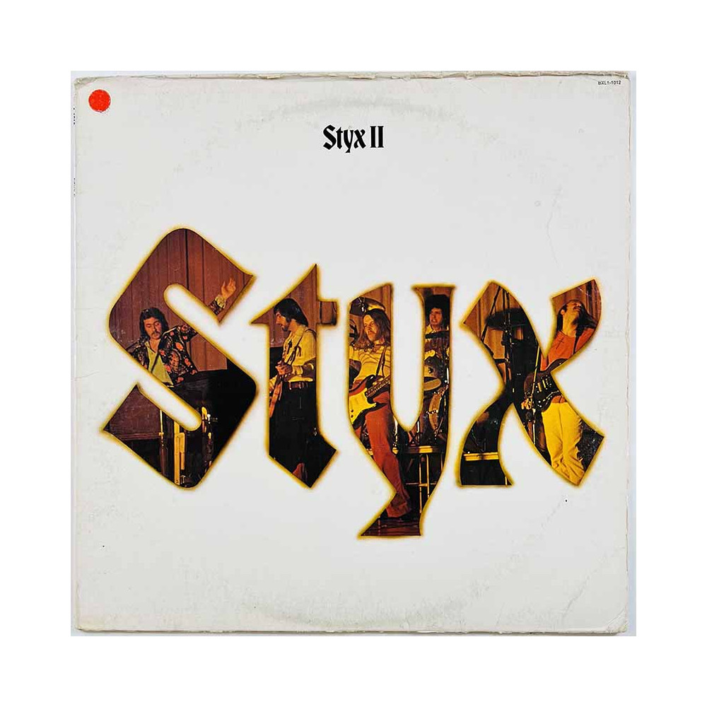 Styx 1975 BXL1-1012 Styx II omslag utan vinyl