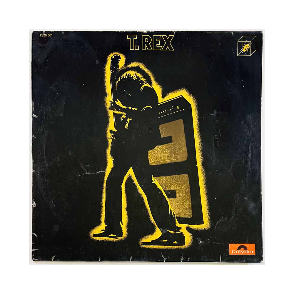 T.Rex 1972 2326 001, Electric Warrior omslag utan vinyl