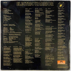 T.Rex 1972 2326 001, Electric Warrior omslag utan vinyl