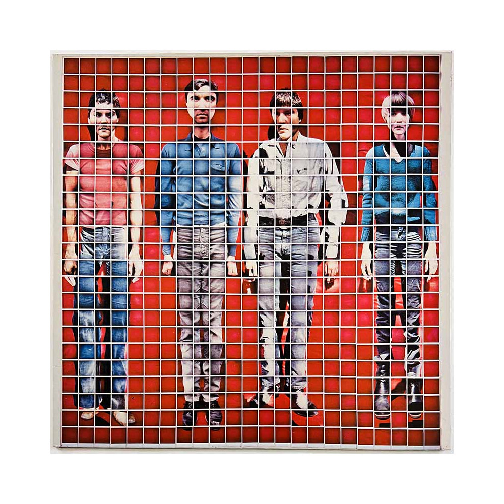 Talking Heads LP kansi More songs about buildings and food  kansi EX- kansi ilman levyä