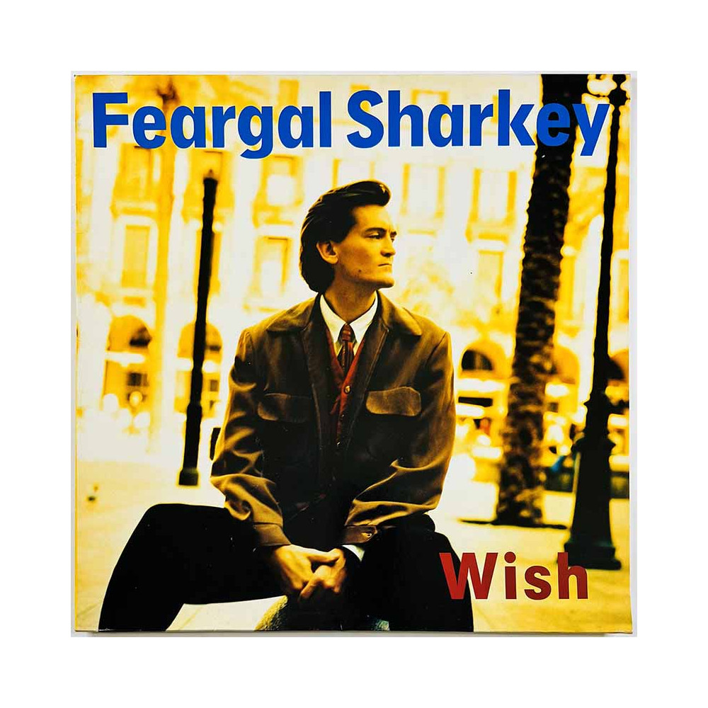Sharkey Feargal LP kansi Wish  kansi EX- kansi ilman levyä