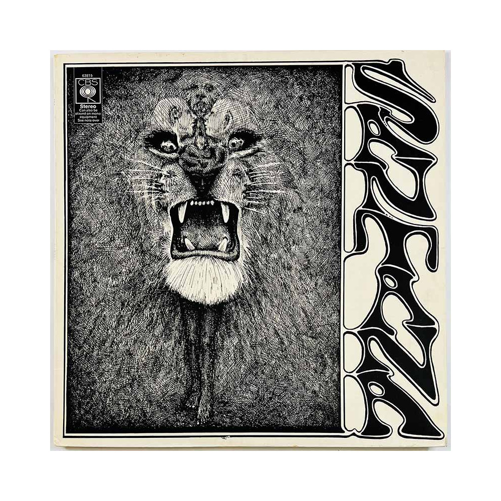 Santana LP kansi Santana  kansi VG kansi ilman levyä