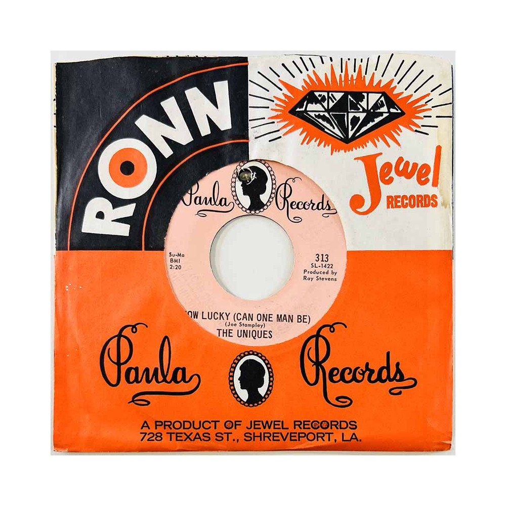 Uniques Käytetty 7” ei kuvakantta HowlLucky (can one man be) / You don’t miss  kansi Ei kuvakantta levy EX käytetty vinyylisingl
