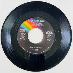 Covington Julie Käytetty 7” ei kuvakantta Don't cry for me Argentina / Rainbow high  kansi Ei kuvakantta levy EX käytetty vinyyl