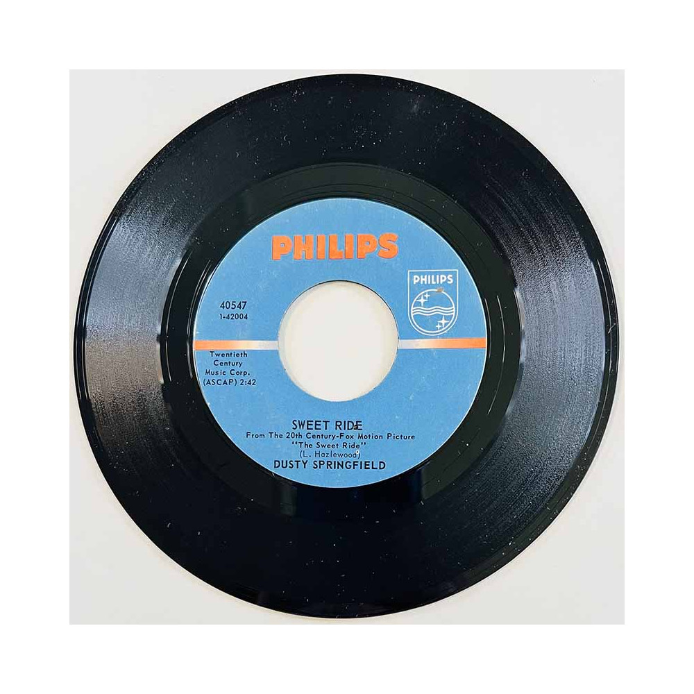 Springfield Dusty 1968 40547 Sweet Ride / No Stranger Am I begagnad singelskiva