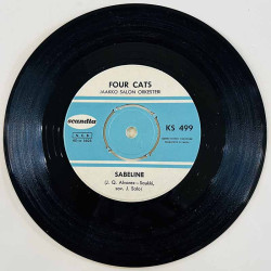 Four Cats Käytetty 7” ei kuvakantta Liisa / Sabeline  kansi Ei kuvakantta levy EX käytetty vinyylisingle