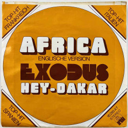 Exodus 1975 16 280 AT Africa (englische version) / Hey Dakar begagnad singelskiva