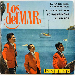 Los Del Mar 1968 51.900 Luna de miel en Mallorca EP begagnad singelskiva
