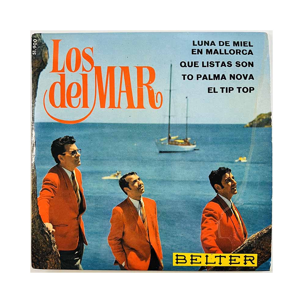 Los Del Mar 1968 51.900 Luna de miel en Mallorca EP begagnad singelskiva