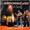 Earth Wind & Fire käytetty 7” kuvakannella Sing a song / instrumental version  kansi VG+ levy EX käytetty vinyylisingle PS