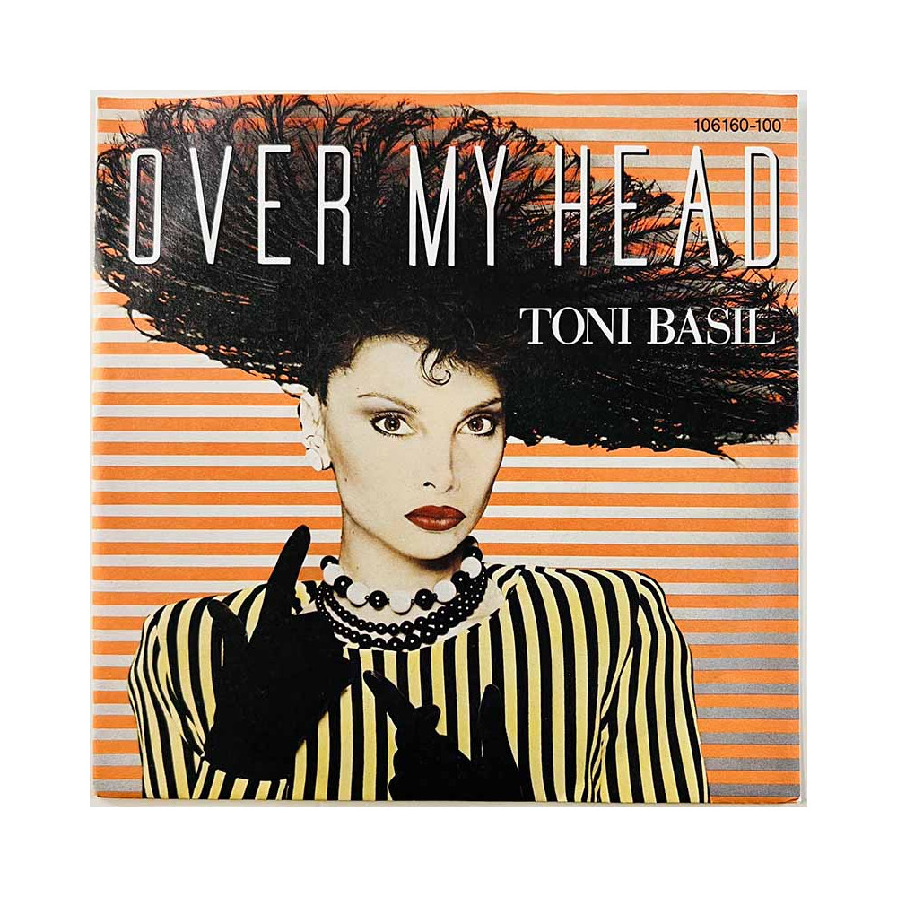 Basil Toni käytetty 7” kuvakannella Over My Head / Best Performance  kansi EX levy EX käytetty vinyylisingle PS