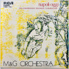 M & G Orchestra käytetty 7” kuvakannella Il Marsigliese / Napoli Oggi  kansi EX levy EX käytetty vinyylisingle PS