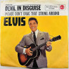 Elvis Presley 1963 47-8188 Devil in Disguise / Please don’t drag that string begagnad singelskiva