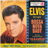 Elvis Presley käytetty 7” kuvakannella Bossa Nova Baby / Witchcraft  kansi VG+ levy VG+ käytetty vinyylisingle PS