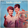 Tuula ja Paula käytetty 7” kuvakannella Sekä Diana Marsh-kosmetiikka  kansi VG levy EX käytetty vinyylisingle PS