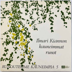 Ilmari Kiannon kauneimmat runot 1969 OT 143 / 144 Runoutemme kauneimpia 5 EP begagnad singelskiva