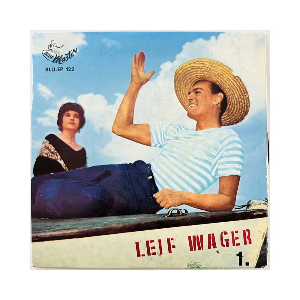 Wager Leif 1959 BLU-EP 122 1. EP begagnad singelskiva