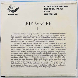 Wager Leif 1959 BLU-EP 122 1. EP begagnad singelskiva