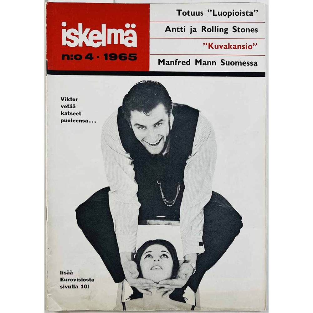 Iskelmä : Rolling Stones Tanskassa, Napolin Euroviisut - begagnade magazine