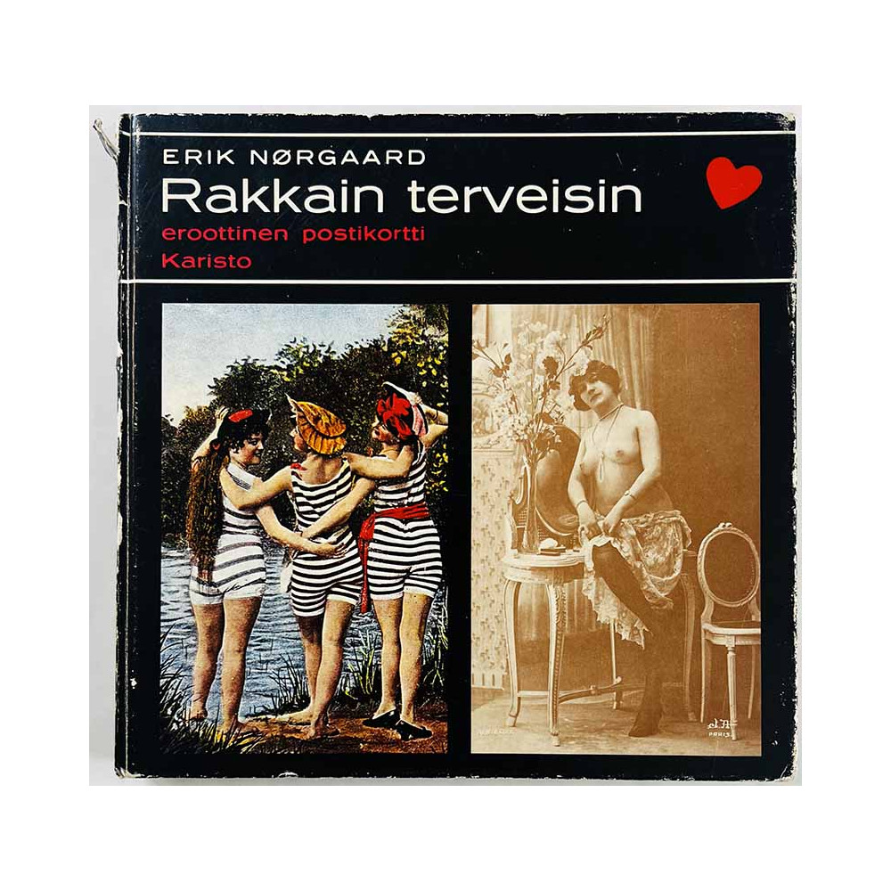 Nørgaard Erik 1969  Rakkain terveisin, eroottinen postikortti Käytetty kirja