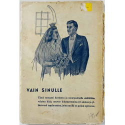 Viljanne Eino : Vain sinulle 2.painos - Något använd bok