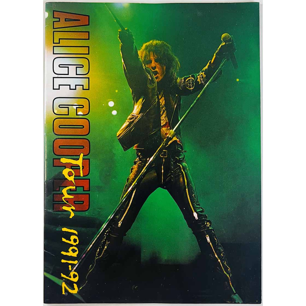 Cooper Alice 1991  Tour programme 1991-92 Käytetty kirja