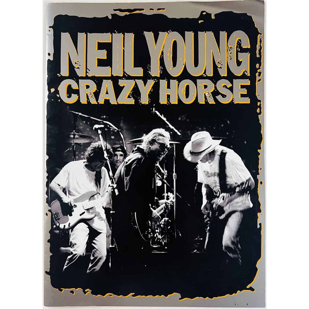 Neil Young Crazy Horse 2001  2001 Tour Program book Käytetty kirja