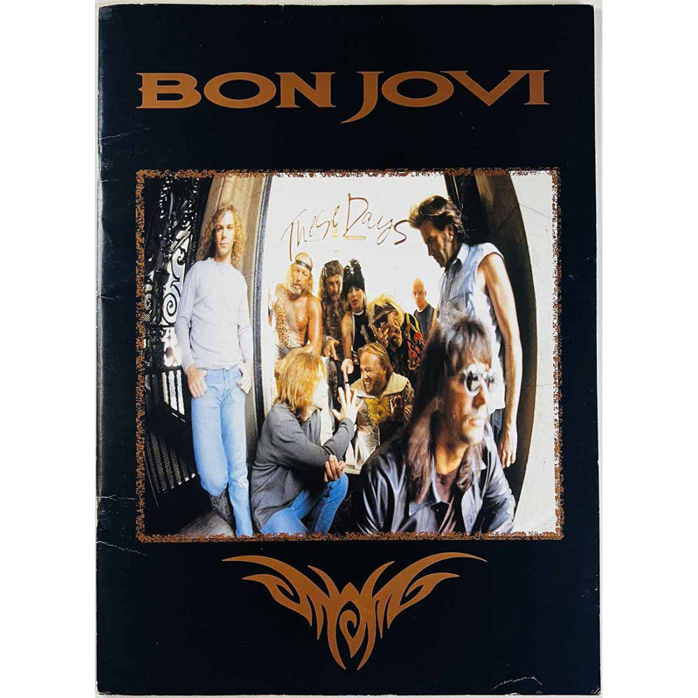 Bon Jovi : These Days world tour 1995 programme - Något använd bok