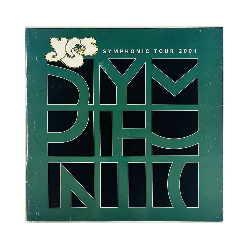 Yes : Symphonic Tour 2001 programme - Något använd bok