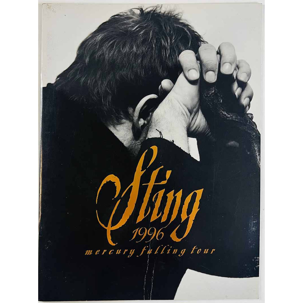 Sting : 1996 mercury falling tour - Något använd bok
