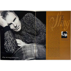 Sting : 1996 mercury falling tour - Något använd bok