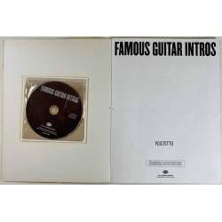 30 classic song intros and riffs : Famous Guitar Intros - kirja + CD - Något använd bok