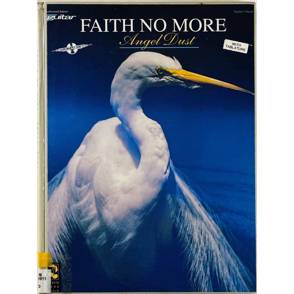 Faith No More nuottikirja 1992 ISBN 0-89524-763-1 Angel Dust - guitar vocal with tablature Käytetty kirja