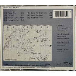 Shankar Käytetty CD Song For Everyone  kansi EX levy EX Käytetty CD