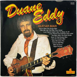 Eddy Duane Käytetty LP Guitar Man  kansi VG+ levy VG+ Käytetty LP