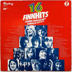 Marion, Fredi, Danny, Lea Laven Käytetty LP Finnhits 2  kansi VG- levy VG Käytetty LP